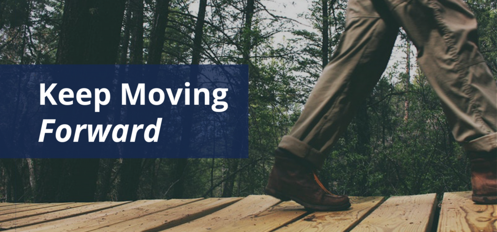 Pledge to KMF: Keep Moving Forward!