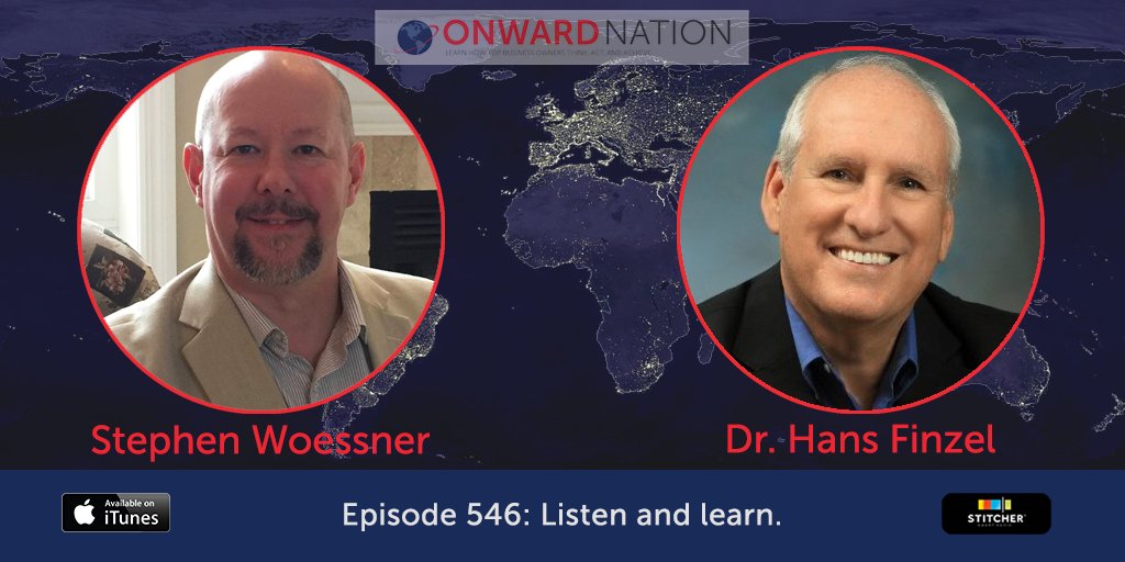 Listen and learn, with Dr. Hans Finzel.