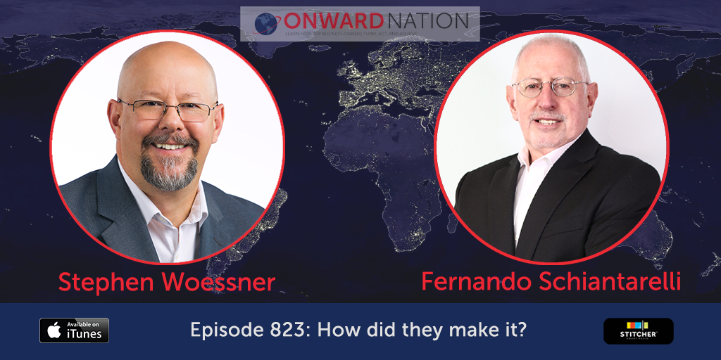 How did they make it?, with Fernando Schiantarelli