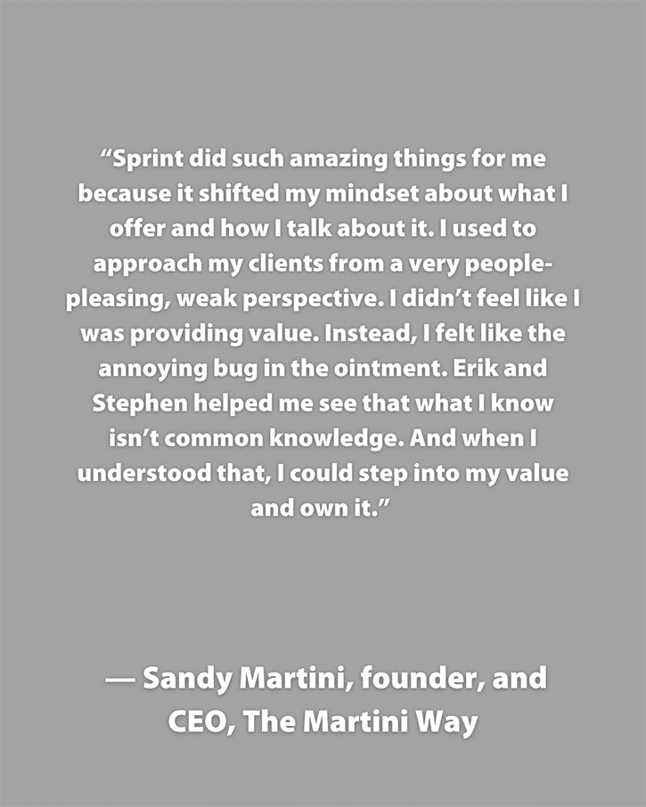 Sandy Martini Review