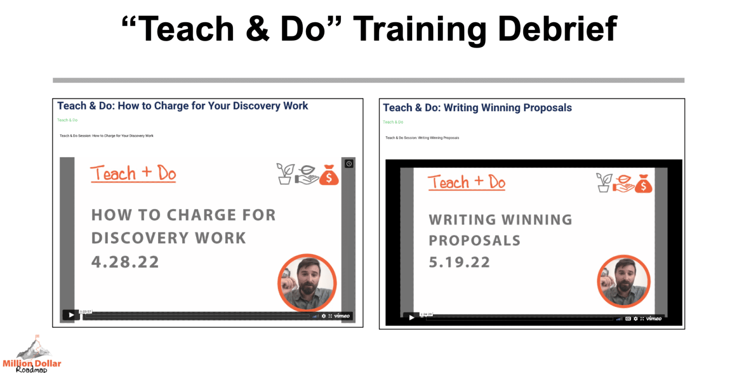 Teach & Do Training