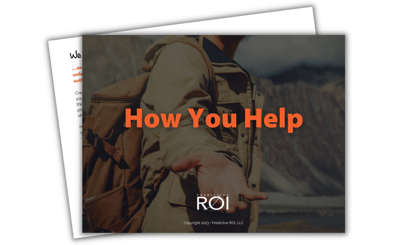 PROI How you Help Framework